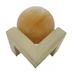 پایه نگهدارنده چوبی سنگ نمک