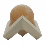 پایه نگهدارنده چوبی سنگ نمک