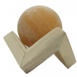پایه نگهدارنده چوبی سنگ نمک
