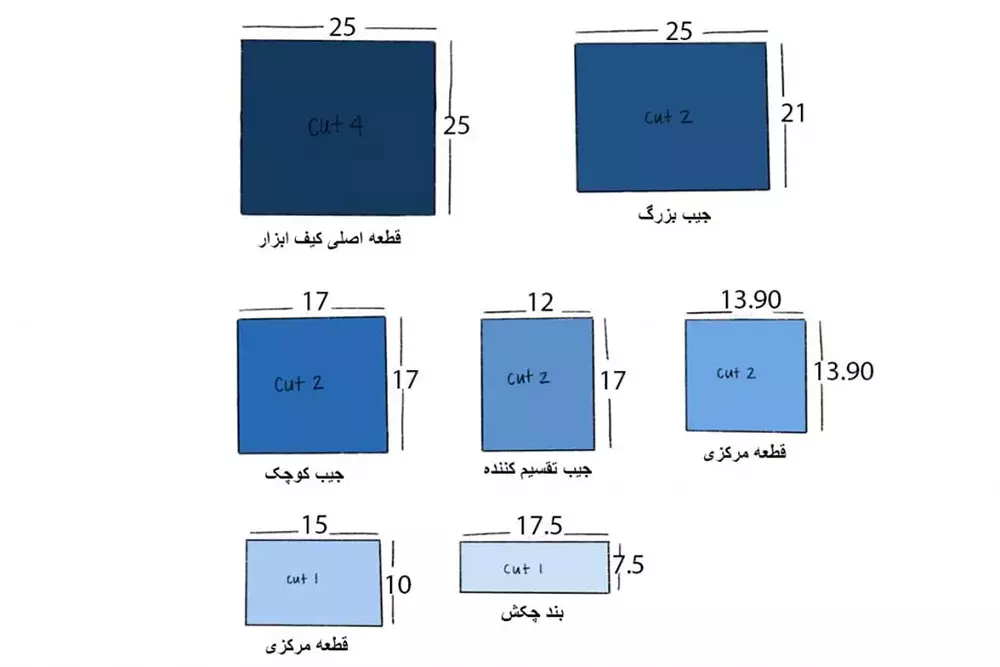ساخت کیف ابزار کمری